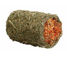 Karlie Heutunnel gefüllt mit Karotten für Nagetiere - 125g Karotten