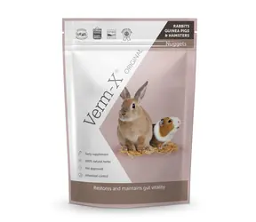 VERM-X Natürliche Nuggets gegen Darmparasiten für Nagetiere 180 g