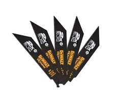 DeWalt DT2407L / Sägeblätter / für Metall & Armaturen & Rohre und Profile / Blattlänge 152 mm / 5 Stück / Lagerverkauf