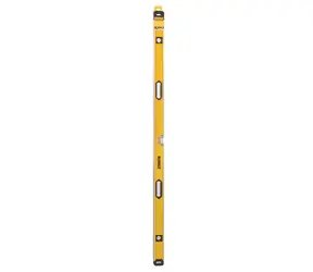 DeWalt DWHT0-43172 Metall-Wasserwaage 180 cm / 3 Libellen / Genauigkeit: 0,5 mm/m