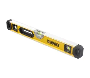 DeWalt DWHT0-43224 Metall-Wasserwaage 60 cm / 3 Ebenen / Genauigkeit: 0,5 mm/m