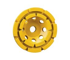 DeWalt DT3796 / Diamantschleifscheibe für Beton / 2 Segmentreihen / Durchmesser 125 mm