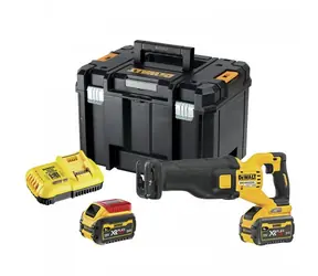 DeWalt DCS389X2 / Akku-Kettensäge / 54V / 3.000 Hübe-min / 2x Aku 9,0 Ah / Ladegerät / Koffer