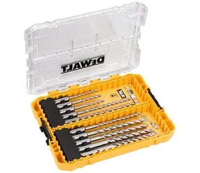 DeWalt DT70752 / Set mit 10 Hartmetallbohrern / SDS- PLUS / 5/6/6,5/8/10/12 mm