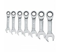 DeWalt DWMT19261-0 / Set mit 7 Steckschlüsseln mit Ratsche / 10 & 12 & 13 & 14 & 15 & 17 & 19 mm