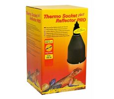 Lucky Reptile Thermo Steckdose PLUS Reflektor „Plug and Play“ Groß mit Stecker / H.25 x 14 cm