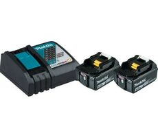 Makita 197490-7 Starterset - Ladegerät & 2x Akkus / 18V / 4,0Ah / Li- ION
