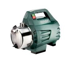 Metabo P 4500 Inox / Gartenpumpe / 1300W / Leistung 3300l/h / Druck 4,8 bar / Förderhöhe 48m / Innengewinde 1"