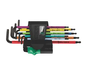 Wera 967/9 TX BO Multicolour 1 TORX-Steckschlüsselsatz BO Multicolour / BlackLaser / 9-tlg