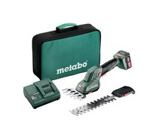 Metabo Powerrmaxx SGS 12 Q / Akku-Schere für Büsche und Gras / 12V / Li- ION / 1x 2Ah Akku / Tasche & Ladegerät