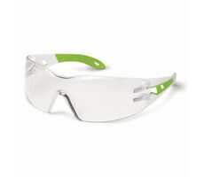 Uvex pheos s 9192725 weiß-grün/ Partybrille / PC klar / UV 2C-1,2 / SV Excellence