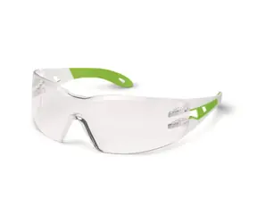 Uvex pheos s 9192725 weiß-grün/ Partybrille / PC klar / UV 2C-1,2 / SV Excellence