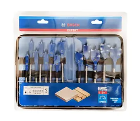BOSCH 2608900336 / Holzfräser-Set / 10-32 mm / 152 mm / Sechskant / 13-tlg