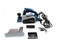 BOSCH GHO 6500 Professional blau / Elektrohobel / 650W / 82mm / 16.500 U/min / 2,8 kg / Zubehör
