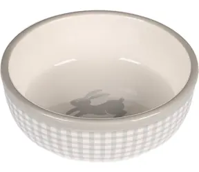 Flamingo Keramiknapf für Kaninchen 360 ml / 13,5 x 4,5 cm