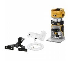 DeWalt DCW600N / Akku-Klappfräse / 12V / 25.500 U/min / Schaftklemmung 6-8mm / ohne Akku