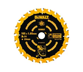 DeWalt DT10303 EXTREME / Sägeblatt für Kreissägen / 184 x 16 mm / 40 Zähne
