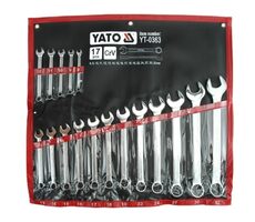 YATO Satz Maulschlüssel 8-32 mm 17-tlg 