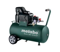 Metabo BASIC 280-50 W OF / Ölfreier Kompressor / 1700 W / 50 l / Druck 8 bar / 140 l/min