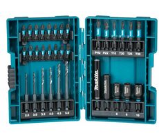 Makita B-66896 Torsionsbohrer- und Bit-Set (33-tlg.) / Abverkauf
