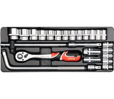 YATO YT-12671 / Gola-Set 1/2" 25-tlg