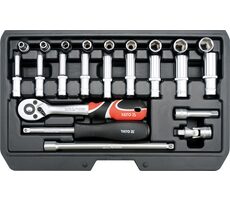 YATO YT-14451 / Gola-Set 1/4" 23-tlg