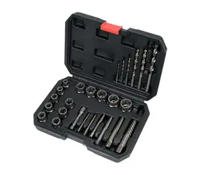 YATO YT-05893 Universal-Schrauben- und Bolzenausdreher-Set 26-tlg 