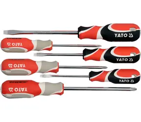 YATO YT-2668 / Schraubendreher-Set 6-teilig / magnetisch