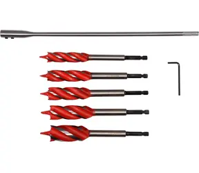 YATO YT-44693 / Holzbohrer-Set HEX / 16-25 mm