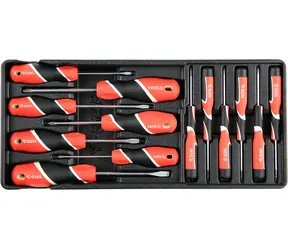 YATO YT-55455 / Schubladeneinsatz - Schraubendreher-Set / 13-tlg