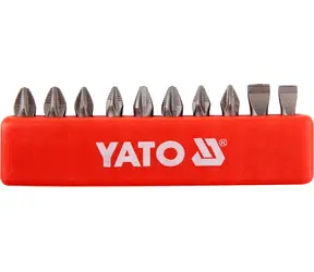 YATO YT-0482 / Bit-Satz 1/4" 25 mm RUTSCHFREI 10-tlg