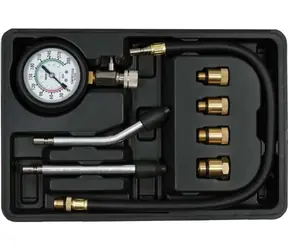 YATO YT-73022 / Kit zur Messung des Kompressionsdrucks für Benzinmotoren 8-tlg 