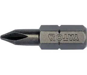 YATO YT-78131 / Kreuzschlitz-Bit 1/4" PH1 x 25 mm / 10 Stück / S2
