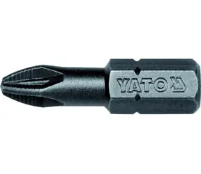 YATO YT-7811 / Kreuzschlitzbit 1/4" PZ2 x 25 mm / 50 Stk
