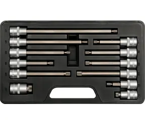 YATO YT-7753 / Bitsatz 12 Stück HEX / SPLINE