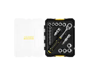 Stanley FMMT98102 / Ratsche 3/8" FatMax / 120 Zähne / 15 Köpfe