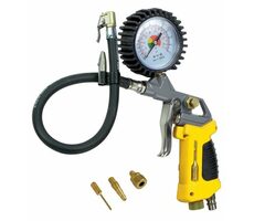 Stanley 150532XSTN / Luftpistole / Manometer / 10 bar / 3 Spitzen / LED-Licht