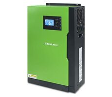 Qoltec 53886 Solarladestation 24V schwarz - grün / 6KVA / 3,5kW / 100A / LCD-Display