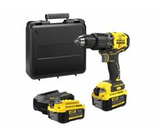 Stanley V20 SFMCD715M2K / Akku-Bohrschrauber / 18V / 1900 U/min / 32.300 Schläge-min / 60 Nm / 2x 4,0Ah