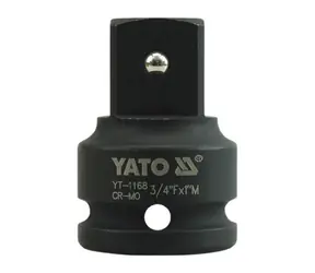 YATO YT-1168 / Verlängerungsadapter 3/4" - 1" / Schlag / CrMo
