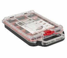 Keter Stack&#39;N&#39;Roll Kleiner Organizer schwarz / Kleinteile-Organizer / 51,5 x 11,5 x 34,5 cm