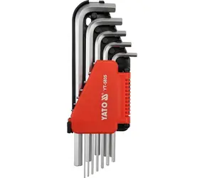 YATO YT-5835 / Inbusschlüsselsatz 12-teilig länger Zoll