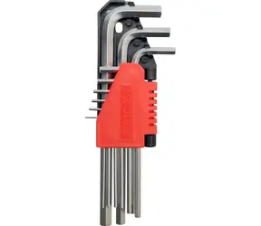 YATO YT-0500 / Inbusschlüsselsatz 9-teilig länger