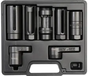 YATO YT-1751 / Steckschlüsselsatz für Lambdasonden und Einspritzdüsen 7-tlg