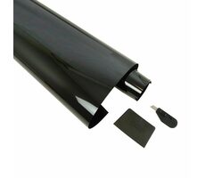 Carpoint Sonnenschutz-Fensterfolie - Schwarz 3 % 300 x 76 cm