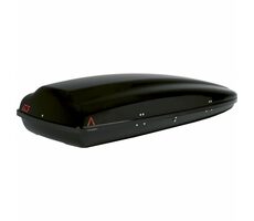 G3 Dachbox Arjes 480 - Volumen 390l / beidseitige Öffnung / schwarz matt metallic