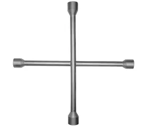 Aroso Schraubenschlüssel für Radschrauben und -muttern - Kreuzstandard 17 mm / 19 mm / 21 mm / 23 mm
