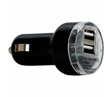 Aroso 20.210 Reduzierstück / Adapter 12/24V 2x USB auf Zigarettenanzünder 12V - 1x 2,1A / 1x 1A