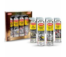 Carlson Gold Edition Autopflege-Geschenkset - Vier Arten von Schmierstoffen