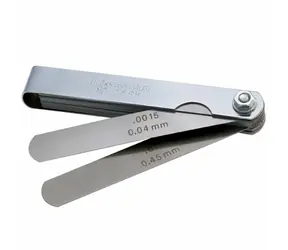 Ventilspiel- und Zündkerzenabstandsmessgeräte von Carpoint 0,04-0,63 mm